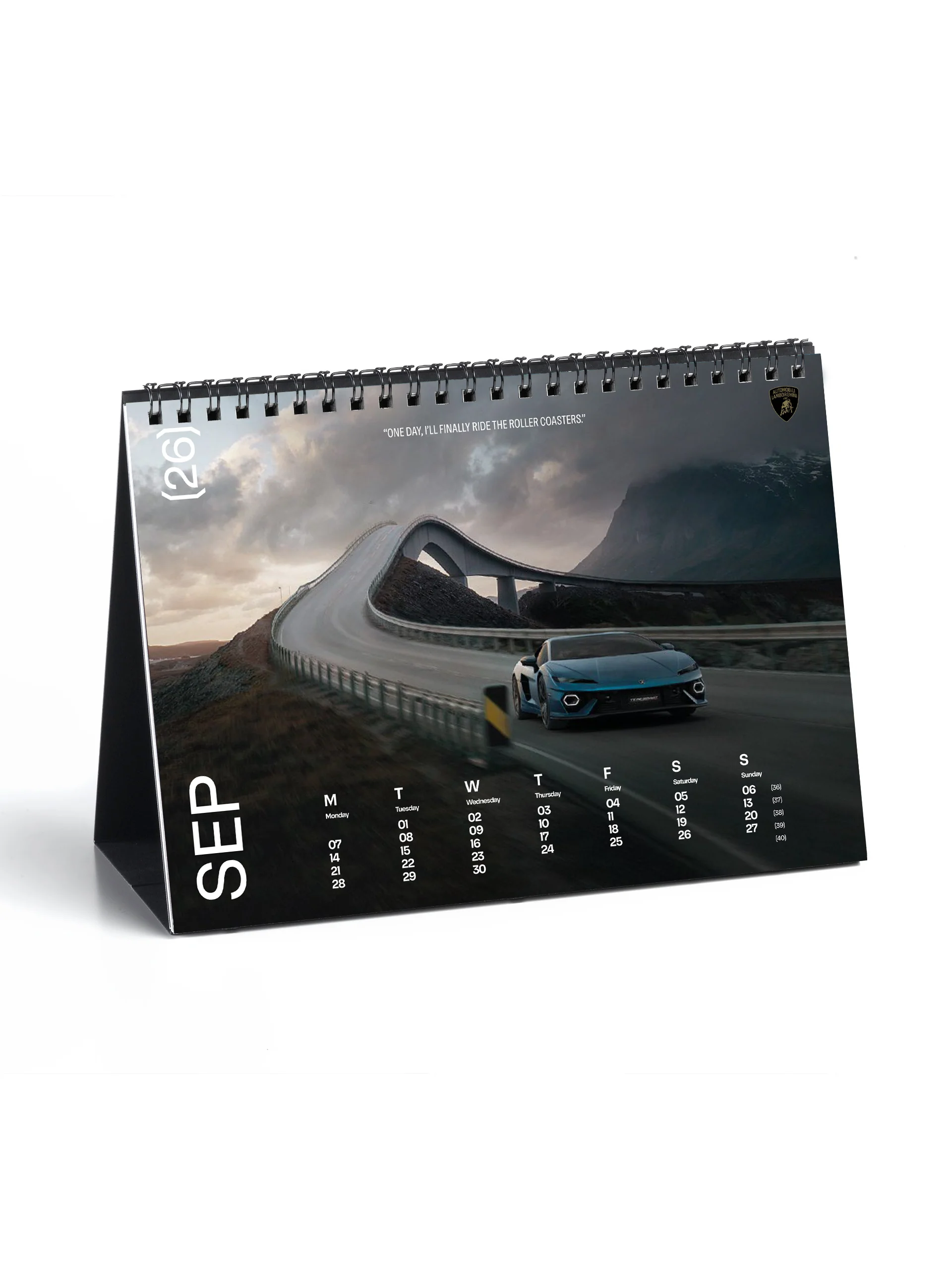"Chasing Dreams" 2026 desk calendar - Image 4