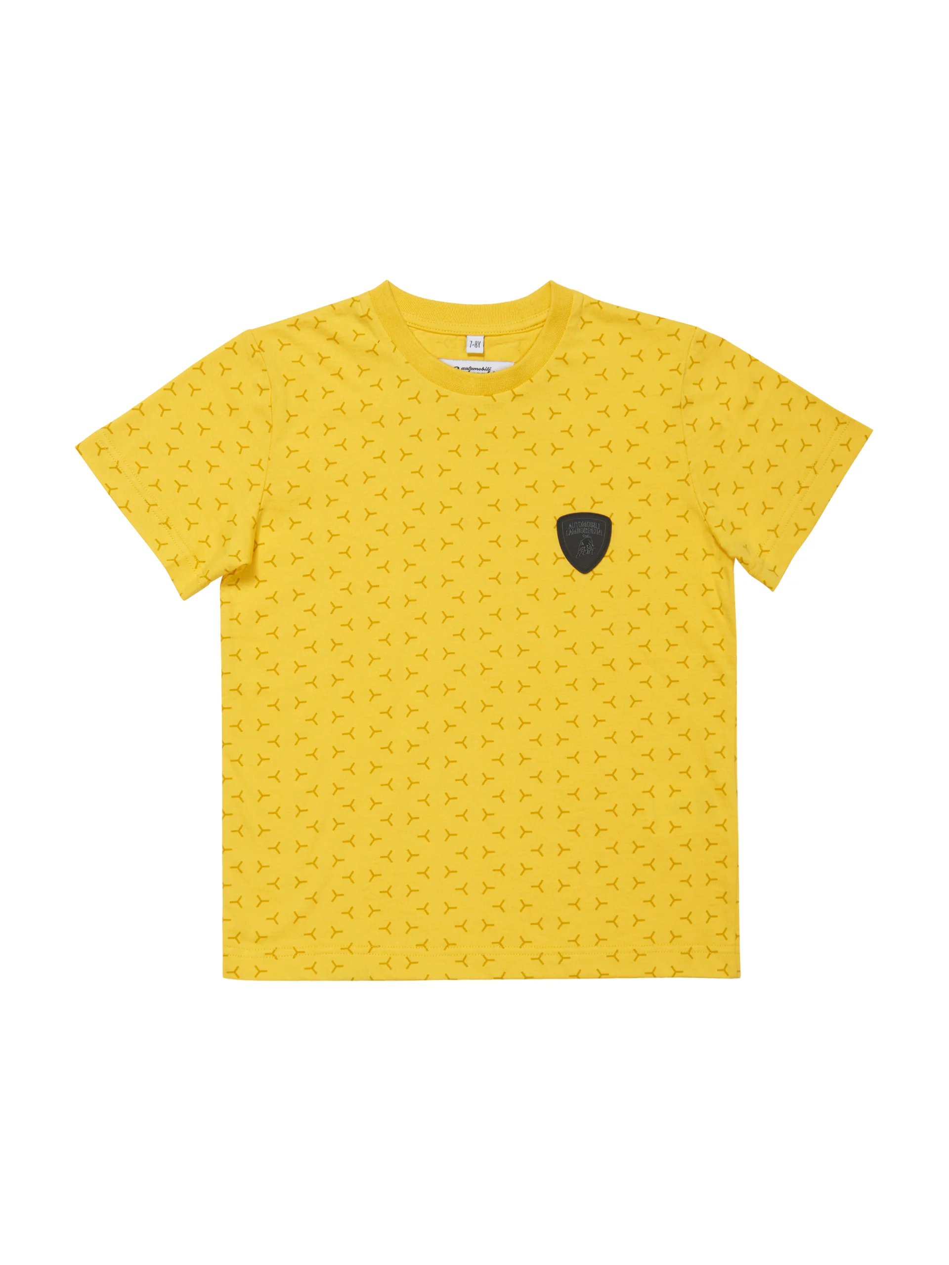 Kids' yellow allover print t-shirt - Image 4
