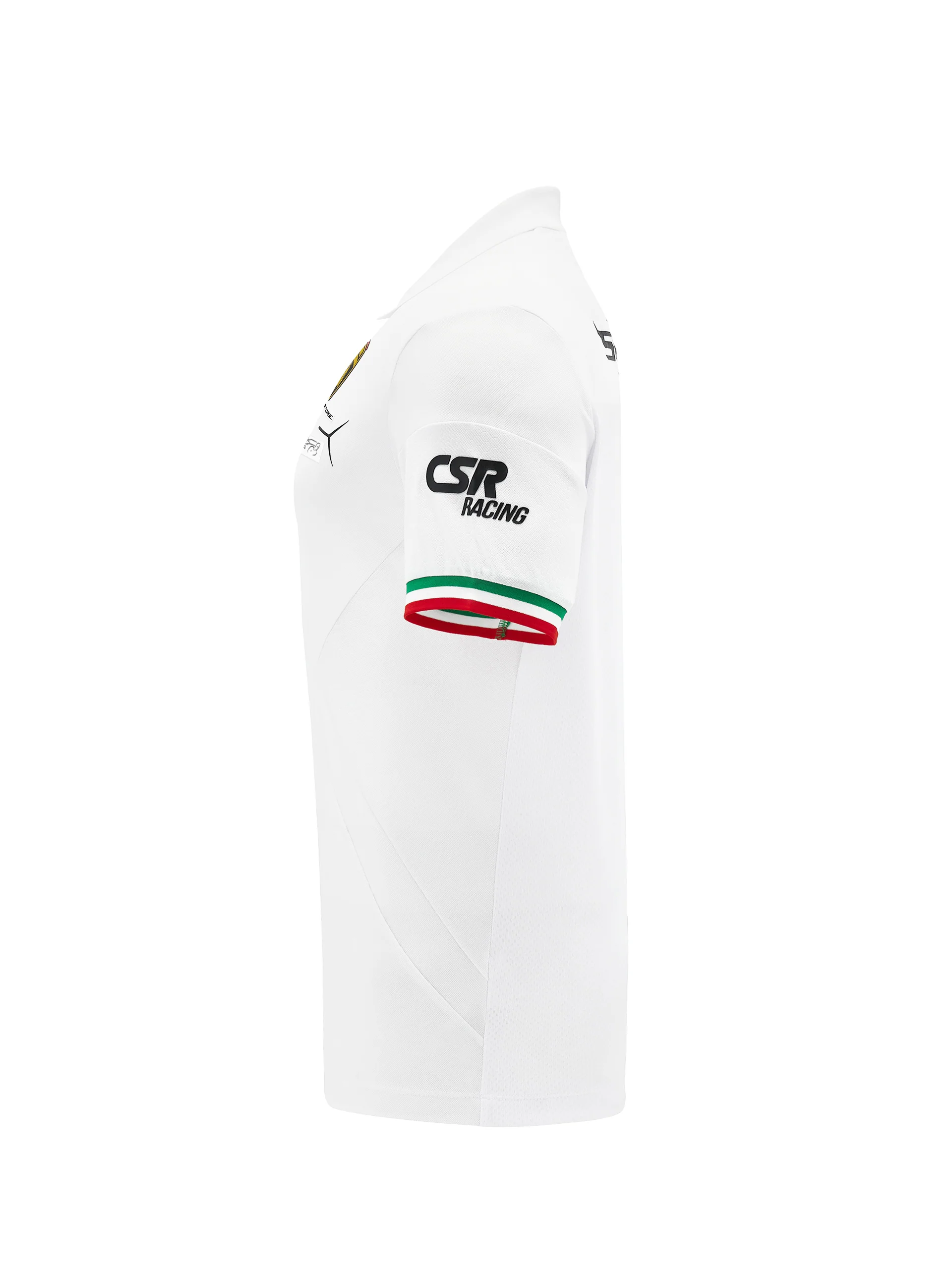 Men's Squadra Corse white polo shirt - Image 3