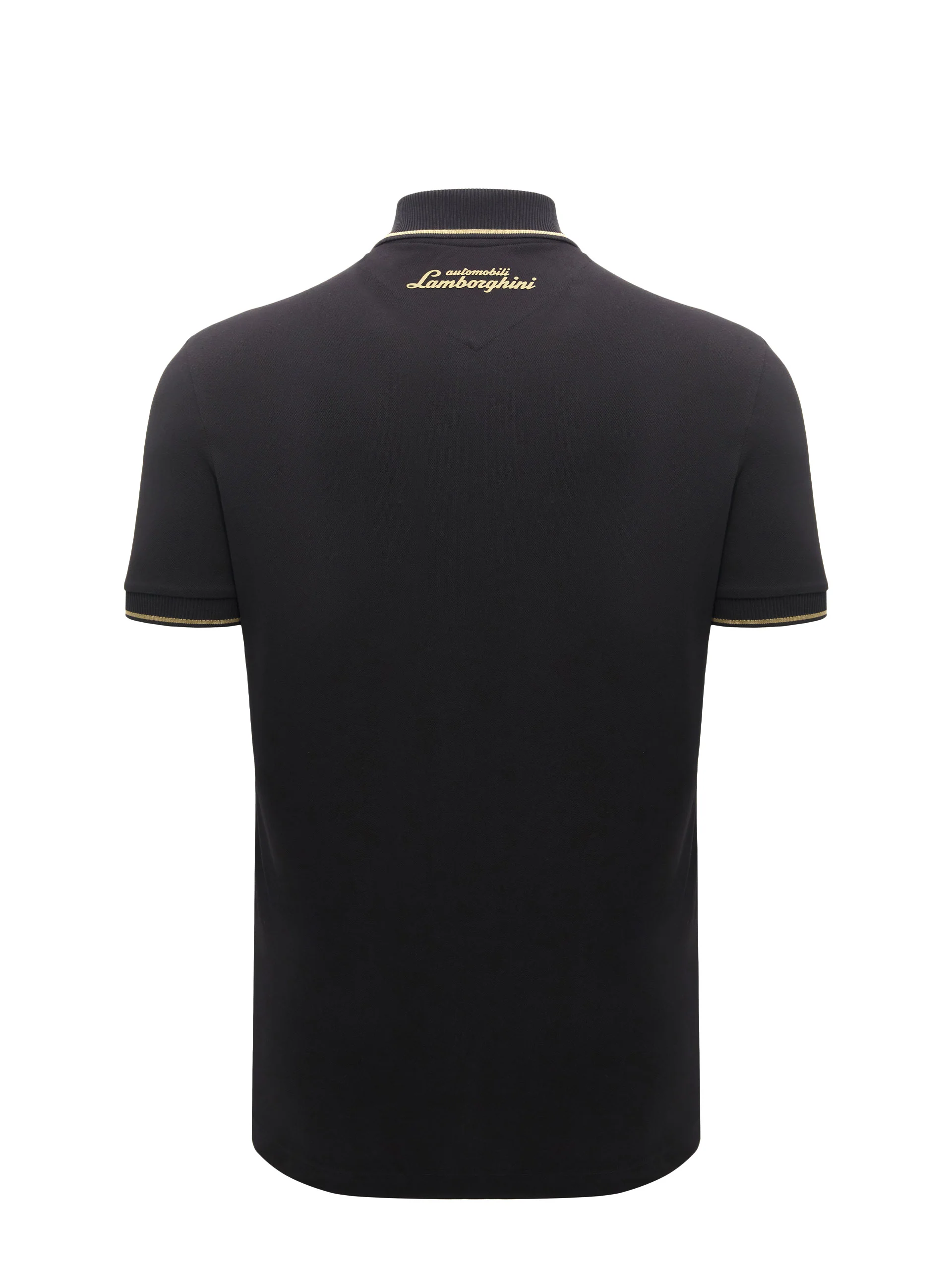 Squadra Corse men's black polo shirt - Image 4