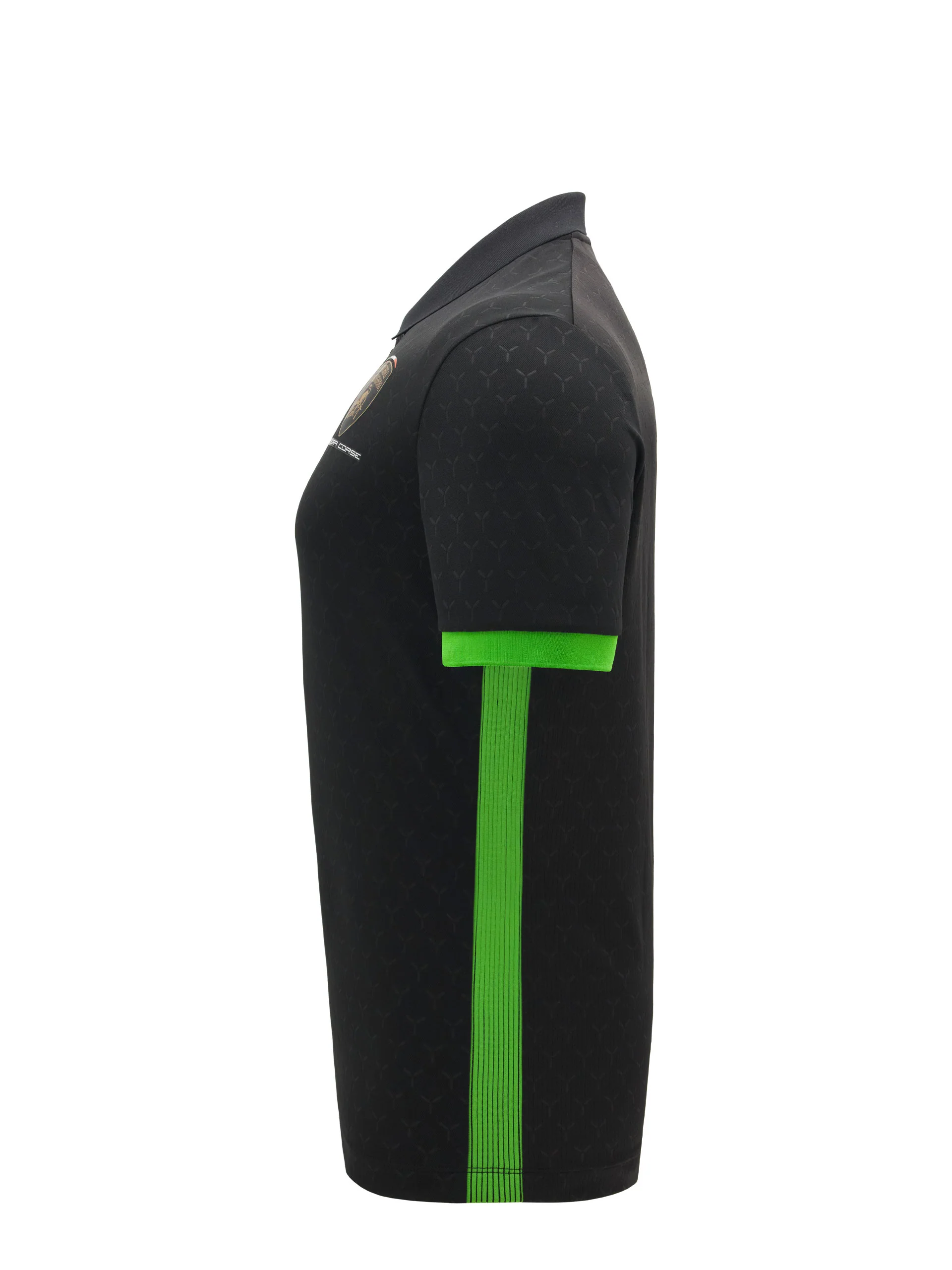 Squadra Corse men's black polo shirt - Image 3