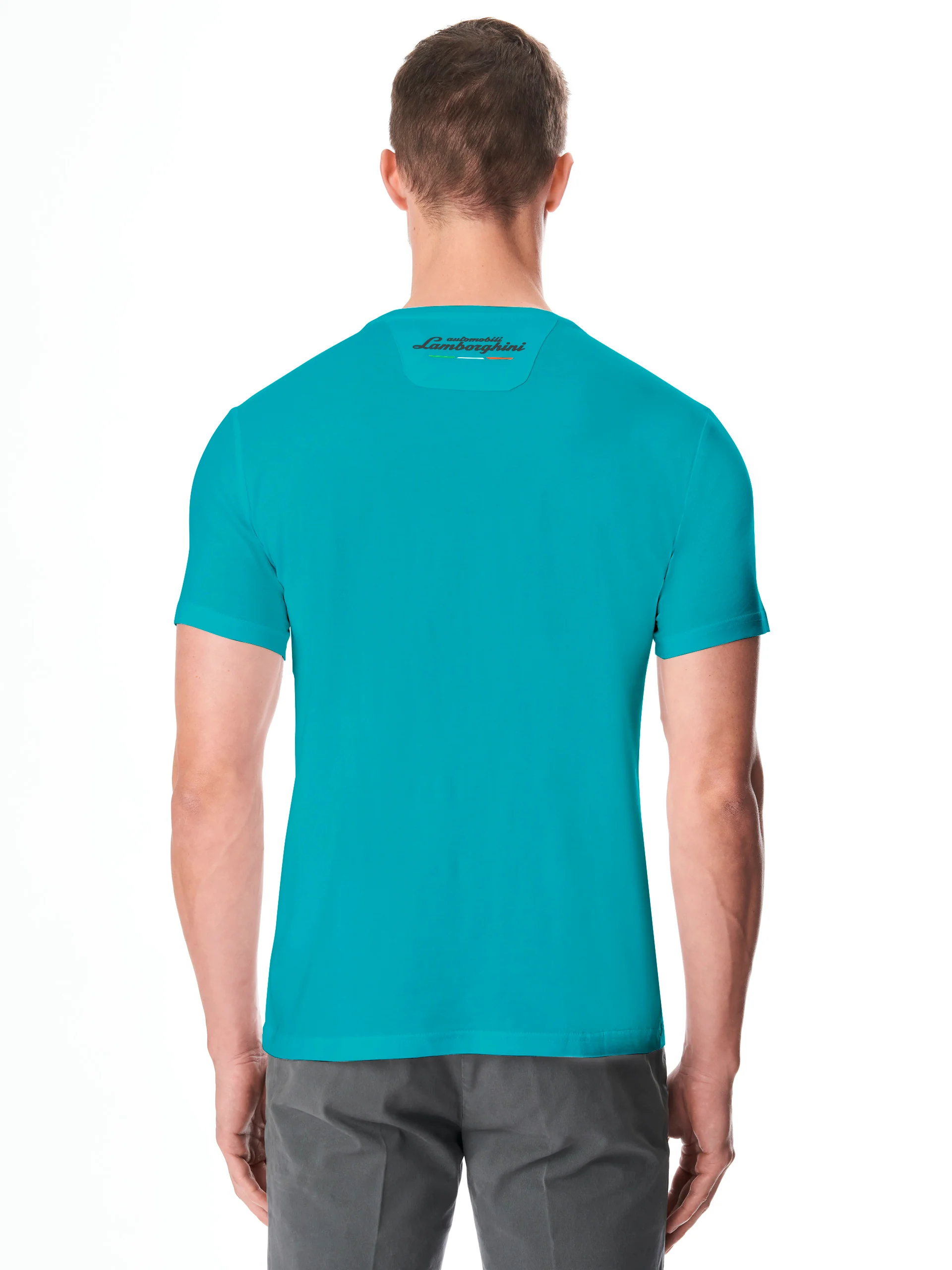 Men's t-shirt with shield logo - Image 3